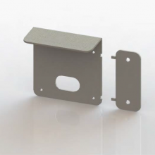 Lock holding plate